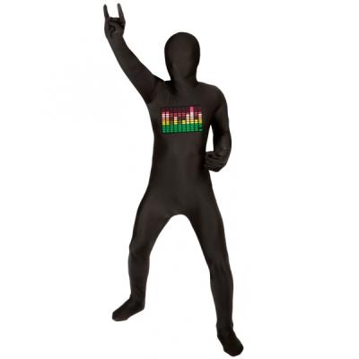 Costume écran lumineux Morphsuits enfant - 6-8 ans