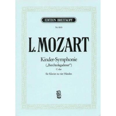 Partitions classique EDITION BREITKOPF MOZART LEOPOLD - KINDER-SYMPHONIE - PIANO Piano