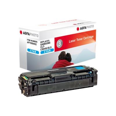 AgfaPhoto - cyan - cartouche de toner (alternative for: Samsung CLT-C504S/ELS)