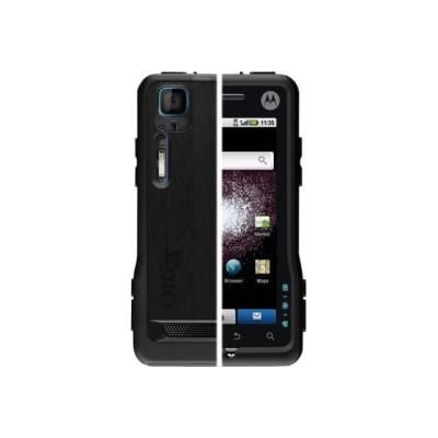 OtterBox Commuter Motorola Milestone XT720 - Beschermhoes voor mobiele telefoon - silicone, polycarbonaat - zwart - voor Motorola Milestone XT720