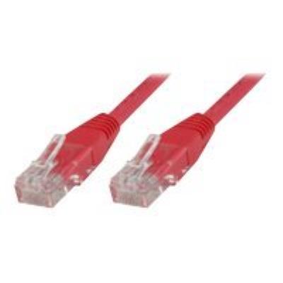 MicroConnect câble de réseau - 20 m - rouge