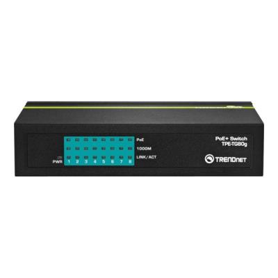 TRENDnet TPE TG80G GREENnet PoE+ Switch - switch - 8 poorten
