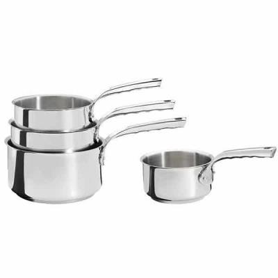 4 casseroles inox 14,16,18,20cm De buyer 3410.04