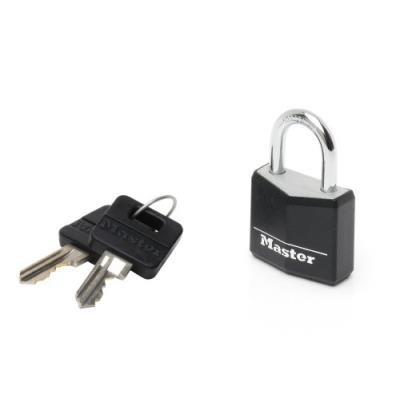 Master lock cadenas en aluminium noir 30 mm