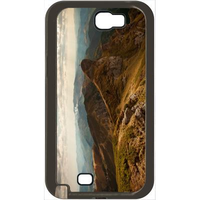 Coque samsung note 2 montagne foret verdure