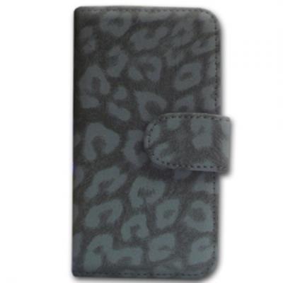 Etui à rabat latéral coloris gris pour Samsung Galaxy S3