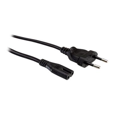 Roline - Câble d'alimentation - Europlug (M) pour IEC 60320 C7 - CA 250 V - 2.5 A - 1.8 m - noir