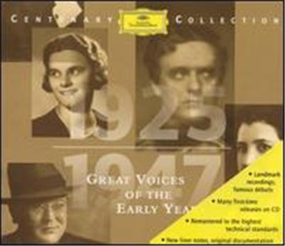 Great Voices of the Early Years (Box Set)