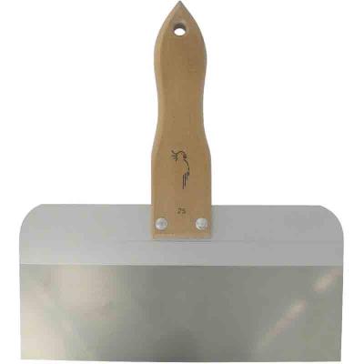 Outibat - Couteau à enduisage inox - spécial plaque de plâtre 35 cm