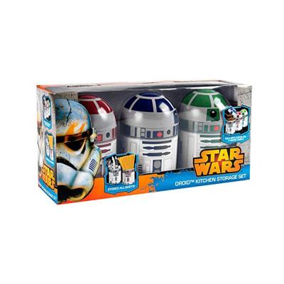 Set 3 boites de rangement Star Wars - Droid 20cm