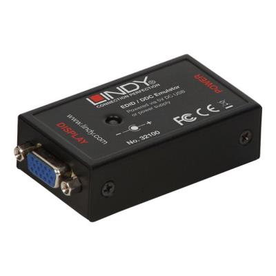 Lindy EDID/DDC Emulator Programmer for VGA/DVI Displays - EDID lezer/ schrijver - VGA, DVI