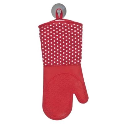 WENKO 2102168100 LOT DE 2 GANTS DE CUISINE SILICONE ROUGE