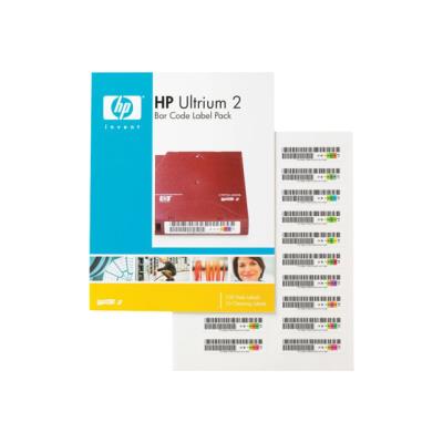 HPE Ultrium 2 Bar Code Label Pack - streepjescode-etiketten