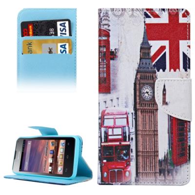 Huawei Y560 Coque housse Cuir PU  Motif