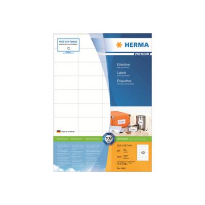 HERMA Premium - gelamineerde etiketten - 4000 etiket(ten)