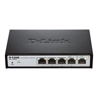D-Link Smart Managed Switch DGS-1100-05 - switch - 5 poorten - Beheerd