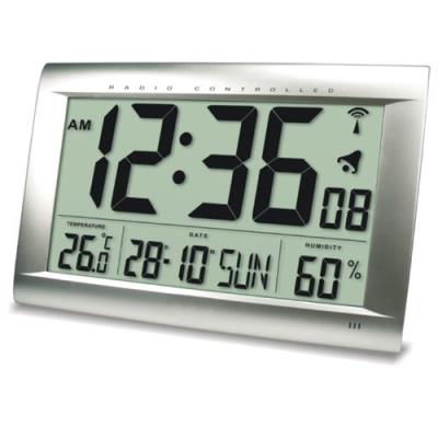 Technoline WS8009 Horloge Radio- Pilotée Noir