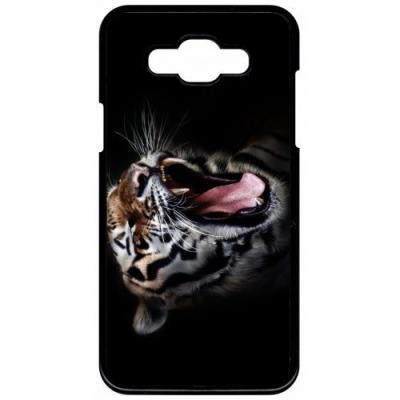 Coque samsung galaxy grand 3 tete de tigre sauvage