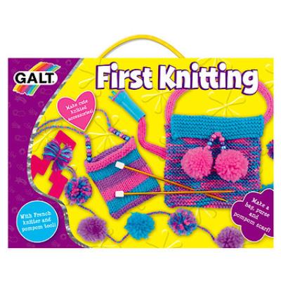 Galt - First Knitting - Mon Premier Tricot - Kit de Couture Pour Enfant