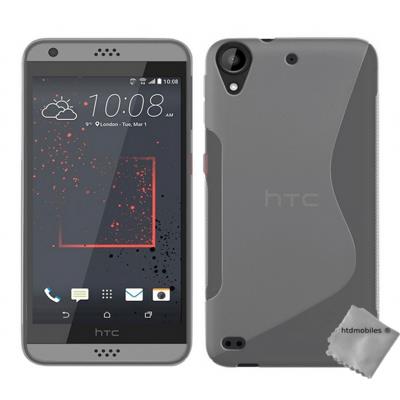Housse etui coque pochette silicone gel fine pour HTC Desire 530 - TRANSPARENT