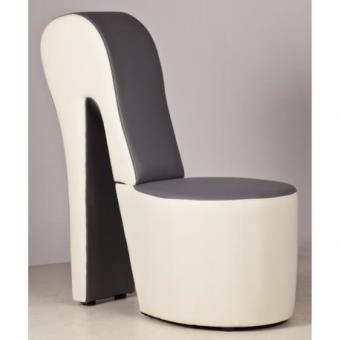 Fauteuil Chaussures Carla Coloris Grisblanc Achat Prix