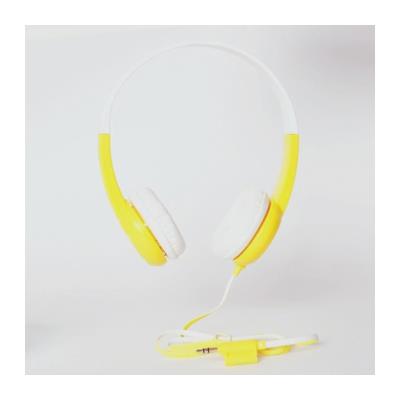 BuddyPhones Jaune - Casque audio enfant