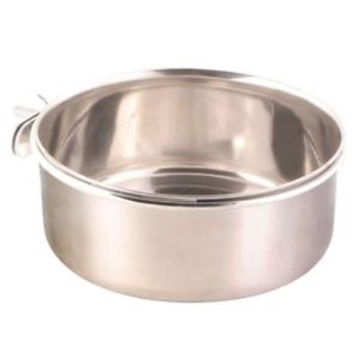 Ecuelle Inox Avec Vis De Fixation, 600 Ml/Ø 12 Cm - Mon Animalerie