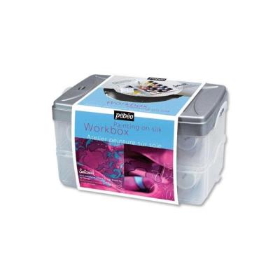 Peinture sur soie - coffret atelier Setasilk 10 x 45 ml