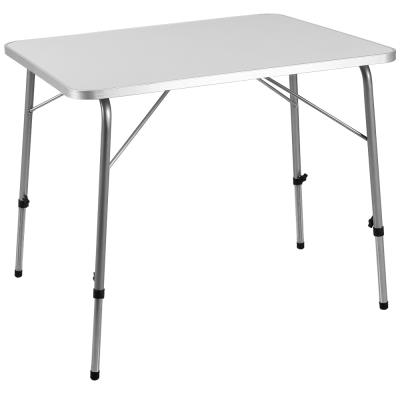 Table Pliante en Aluminium Camping Jardin Meuble Balcon Terrasse 80x60 cm