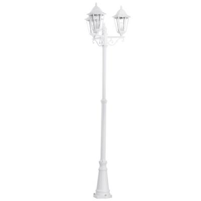 Lampadaire extérieure Blanc 3X60W-Navedo - EGLO LIGHTING - 93454