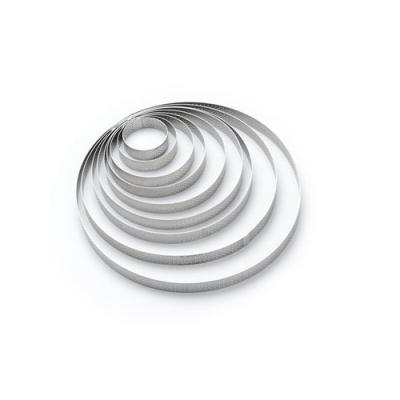Cercle à tarte 12,5 cm perforé à bord droit de buyer 3099.05