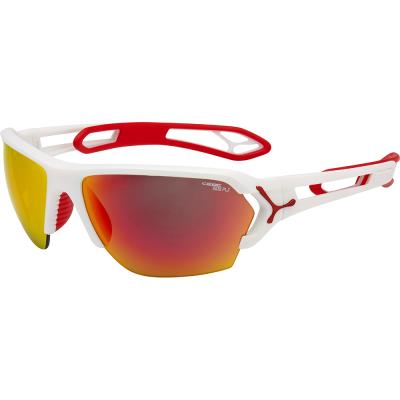 Cebe s track large blanc/rouge cebe 1500 gris polarisé ar fm - medium-large