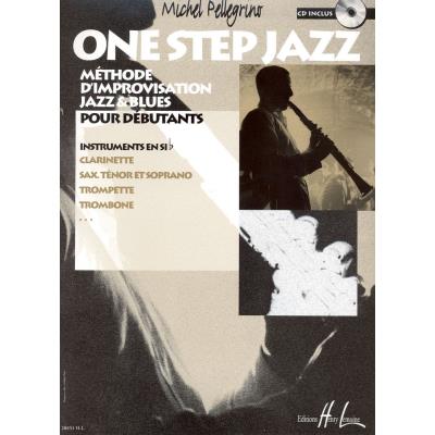 Partitions jazz&blues LEMOINE PELLEGRINO MICHEL - ONE STEP JAZZ + CD - INSTRUMENT SIB Instrument en sib