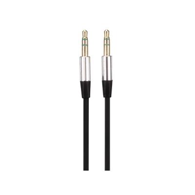 Câble stéréo mâle 3.5 mm 3 broches vers stéréo mâle 3.5 mm 3 broches - gaine plate et flexible - 1 m velleman pcmp56b