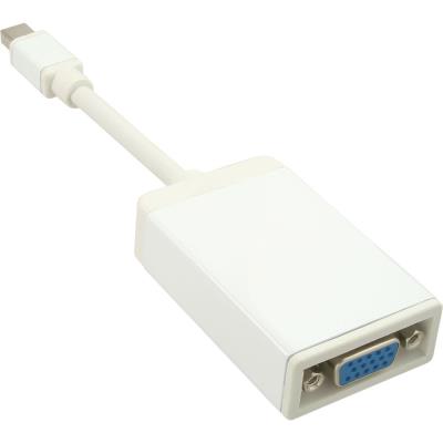Mini displayport vga adapter - mini displayport stecker auf vga buchse - weiß inline® 17192i