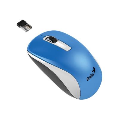 Genius NX-7010 - muis - 2.4 GHz - metallic blauw