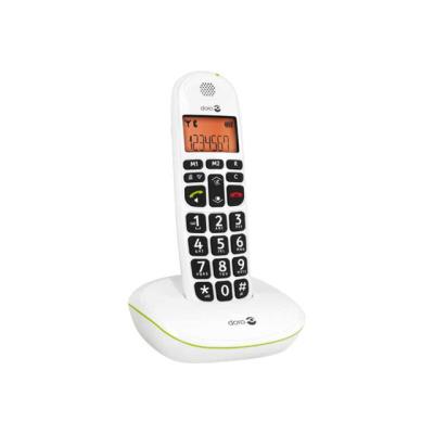 DORO PhoneEasy 100w - Snoerloze telefoon met nummerherkenning - DECTGAP - wit