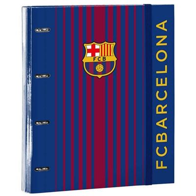 F.C. Barcelona 17/18 Dossier Folios Officiels 4 Anneaux