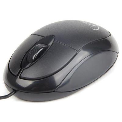 Gembird souris optique 1000 dpi, usb, noir mus-u-01