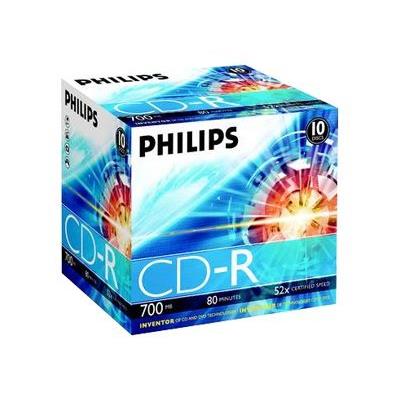 Philips - CD-R x 10 - 700 MB - opslagmedia