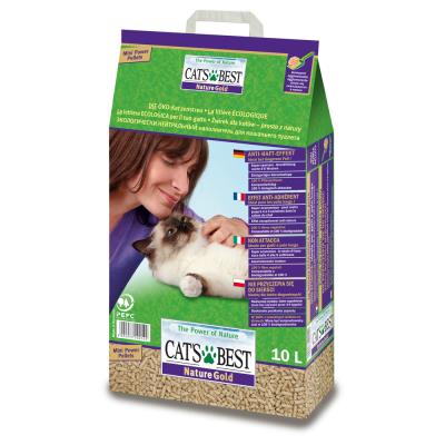 Cat's Best - Litière Nature Gold pour Chat - 10L