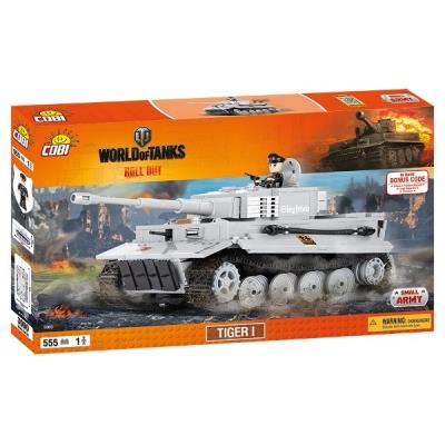 Cobi - 3000 - Tiger I - Gris Cobi Klocki Co-3000