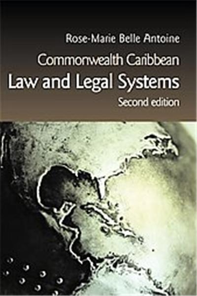 Commonwealth Caribbean Law And Legal Systems