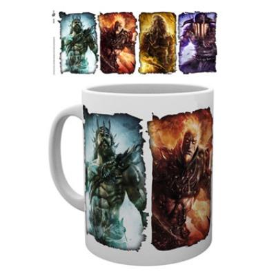 Tasse de ceramique God of War Dieus
