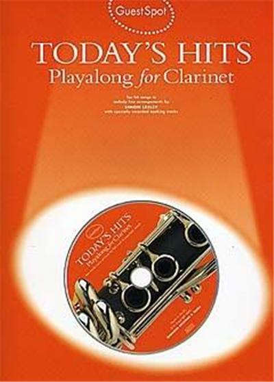 Guest Spot: Today'S Hits Playalong For Clarinet + Cd