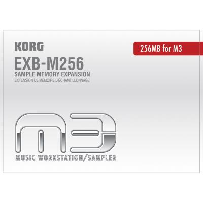 Korg exb-m256 carte memoire ram de 256 mo pour workstation m3