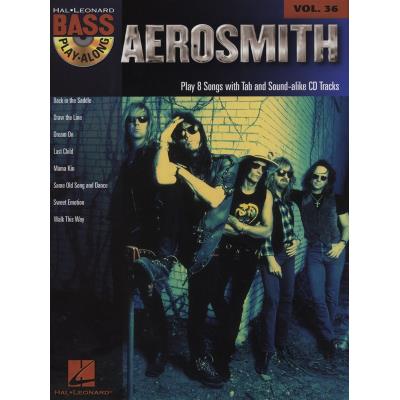 Bass Play-Along Vol.36 Aerosmith + Cd