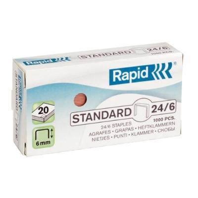 Rapid Standard Agrafes En Couche De Cuivre 24 6 X1000 24855700