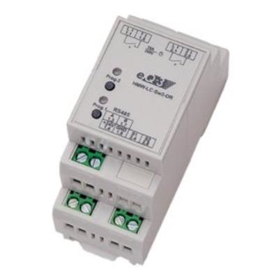 Homematic wired-schaltaktor 2fach, hutschienenmontage 76801 - pour bussystem eq-3