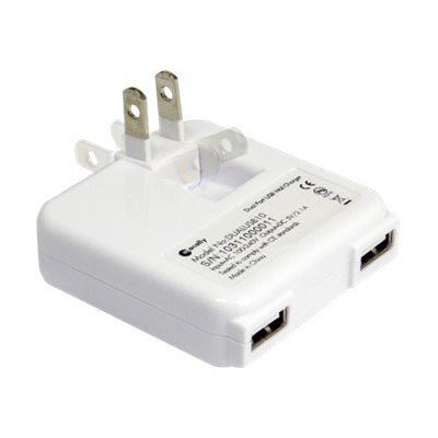 Macally Dual USB Charger DUALUSB10 - netspanningsadapter - 10 Watt